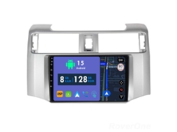 Auto Rádio Carro Bluetooth Autoradio 8GB RAM 128G ROM CarPlay Navegação GPS Ecrã Táctil RoverOne para Toyota 4Runner 5 N280 2009-2020  