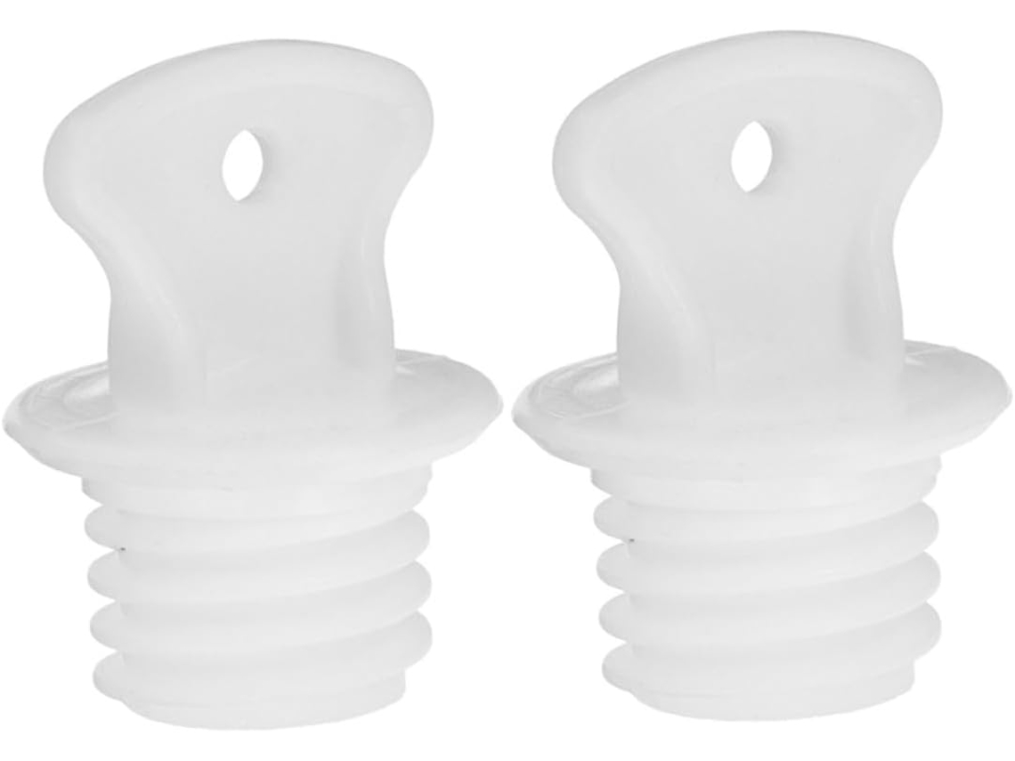 Cabilock Conjunto De 2-tampas Pequenas Reposição Para Bolsa Água Quente, Vedadas E Compatíveis Com Bolsas De Água Quente