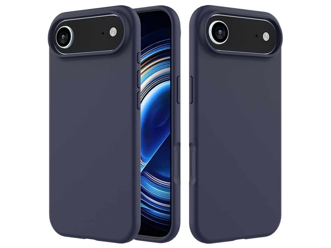 Capa Para Iphone Air Em Silicone Líquido - Azul