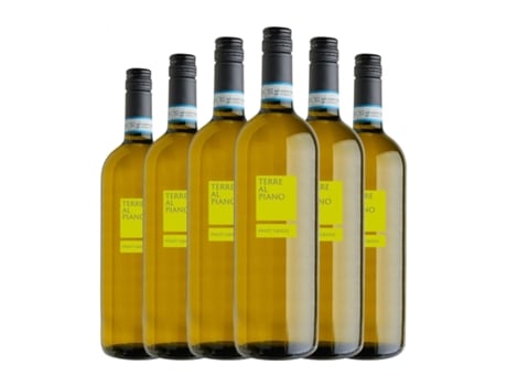Vinho branco TERRE AL PIANO Pinot Cinza Veneto (1 L - 6 Unidades)