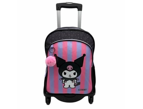 Mochila De Estudante Com Padrão Geométrico 3d De 17 Polegadas Para Rapazes E Raparigas Rosa Estrelado Siurn