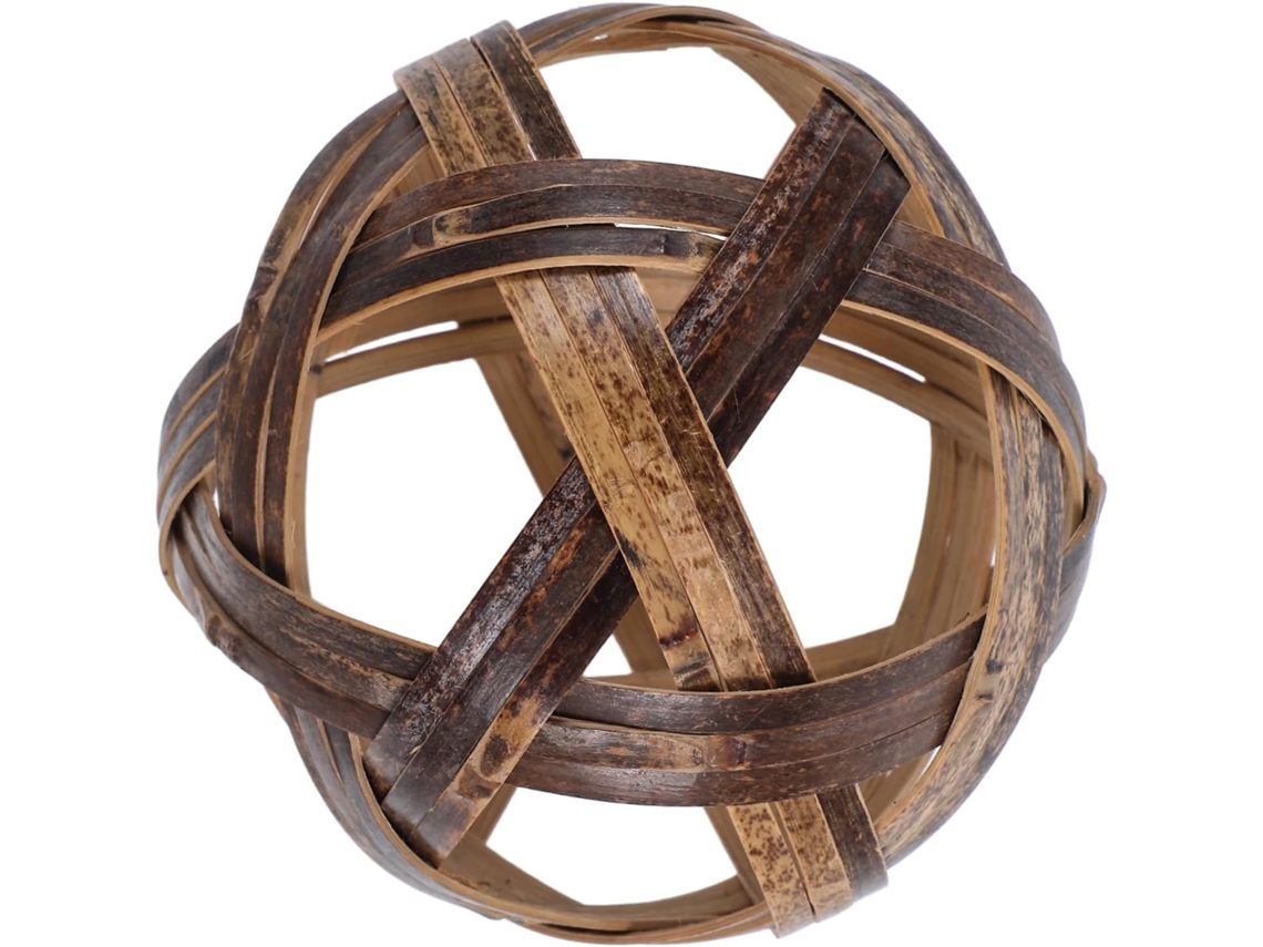 Bola De Bambu Trançada À Mão - Infantil, , Brinquedo