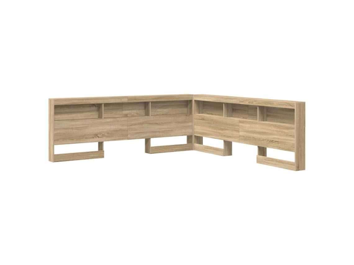 Cabeceira de Armazenamento com Cabeceira Carvalho Sonoma 180cm MAISON EXCLUSIVE