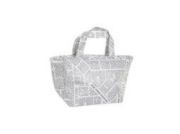 Lancheira DKD HOME DECOR Thermal Branco, Preto (23 x 14.5 x 20 cm)