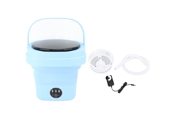 Máquina de Lavar Portátil Plegável 6L IPX4 Pequena para Roupas de Bebê | S/MARCA