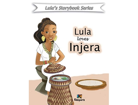 Livro Lula loves injera Children Book Lula Storybook Series de Kiazpora (Inglês)