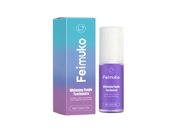 Creme Dental Roxo Clareador LAXISCREED para Dentes Brancos e Protegidos com Segurança
