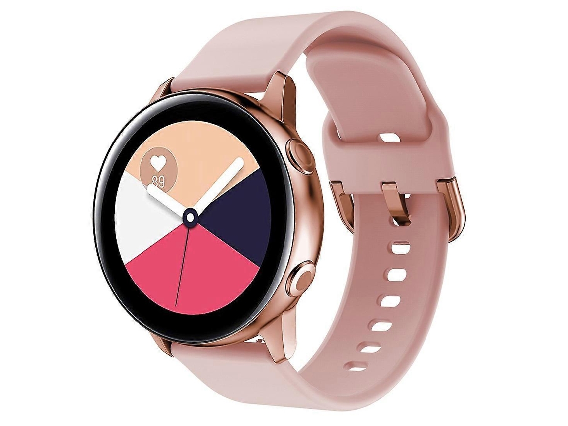 Pulseira De Relógio Inteligente Com Fivela Eletroplaqueada Para Galaxy Watch Active Nostalgia88