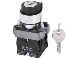 Interruptor de Fechadura com Chave 22mm S/MARCA