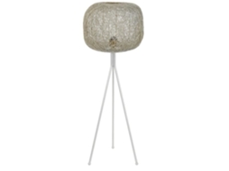 Lustre Moderno Em Metal Branco (41 X 41 X 109 Cm)