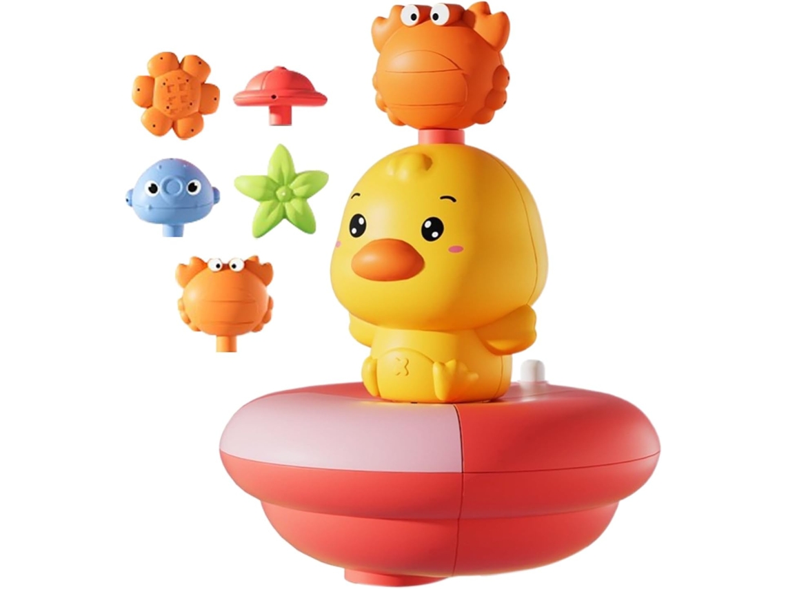 Brinquedo De Banho, Brinquedo Que Espirra Água Diversão Interativa Ativada Por Movimento Para Meni Gokoco