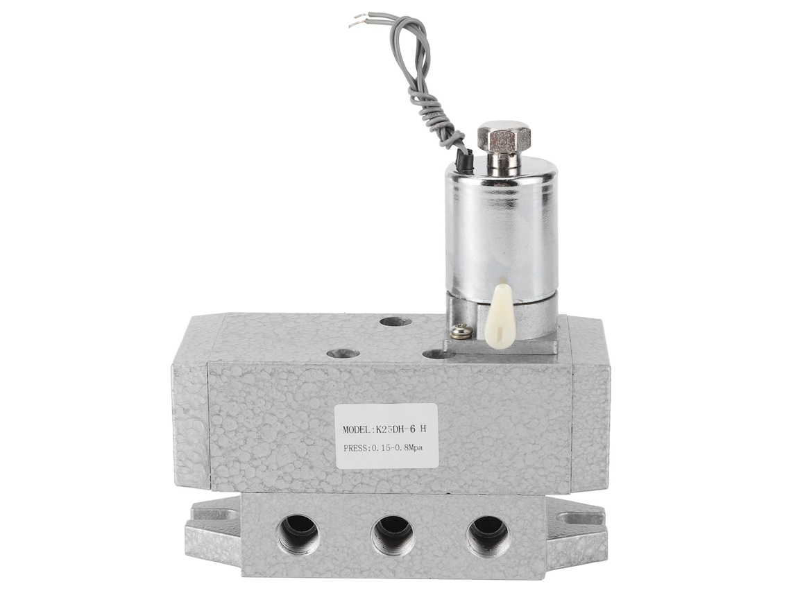 Válvula Solenoide Elétrica De Cinco Vias E Duas Posições - Laxiscreed Para Uso Industrial
