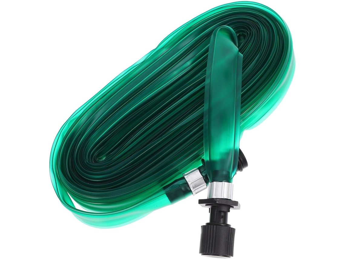 Mangueira De Jardim Pvc Com Conector 1/2 Polegada, Verde E Sem