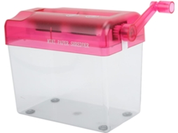 Mini Destructeur De Papier Compact, Conception Muette Entièrement Transparente Pour Bureau