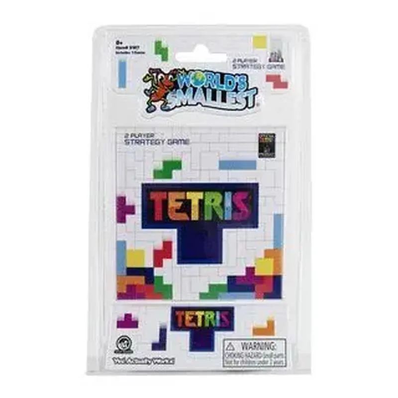 O menor jogo de miniatura de Tetris do mundo original 5187 MADNESSTOYS