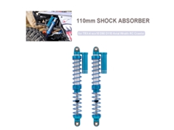 2 Peças Amortecedor De Mola Interna 110mm Para Trx-4 Scx10 D90 D110 Axial Wraith Crawler Rc