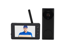 2026 sistema de Intercomunicação com Vídeo Wifi e Campainha Visual, Câmera de Campainha de Vídeo Wifi