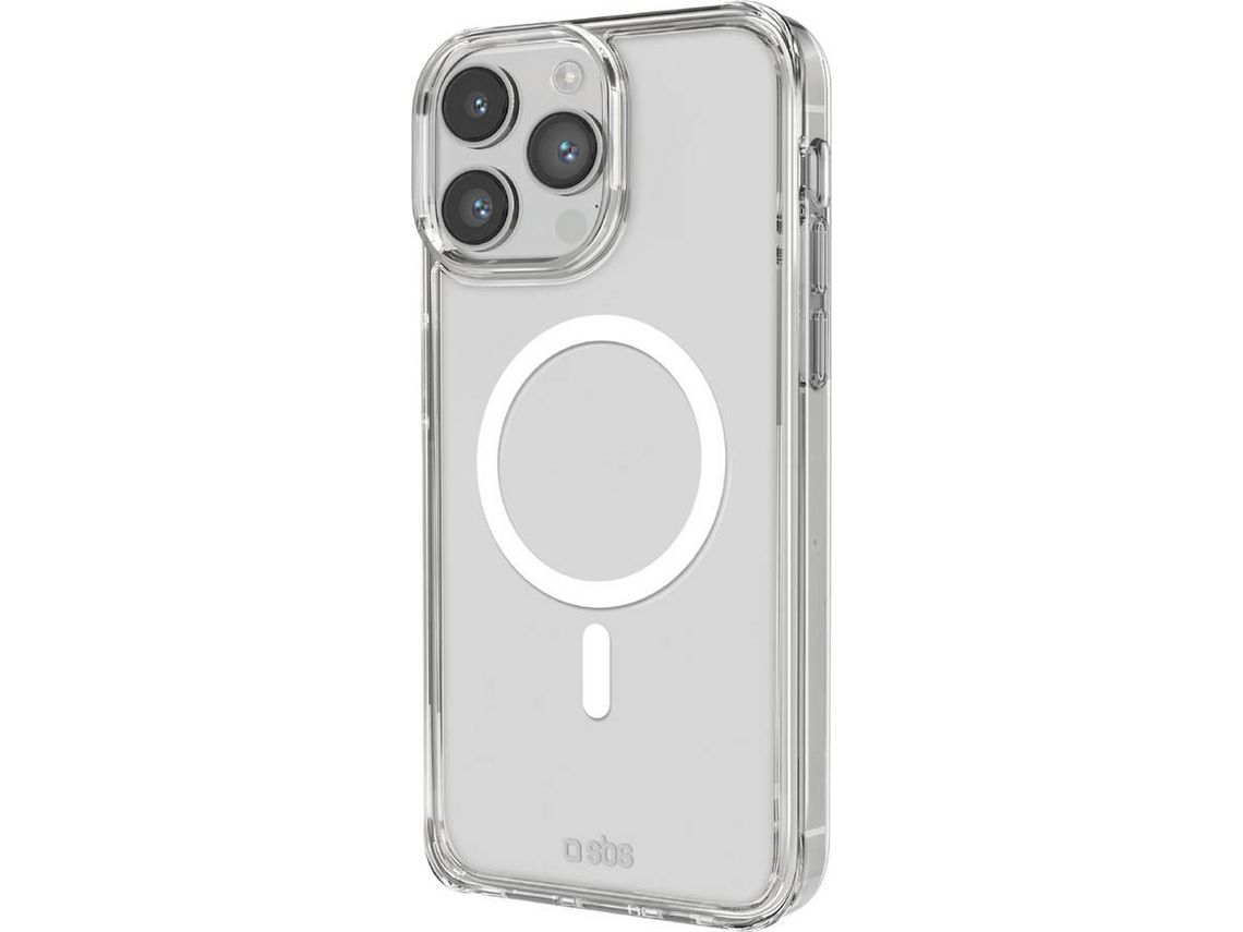 Capa para Apple 14 Pro Max SBS Light Mag Transparente (Outlet Caixa Aberta )