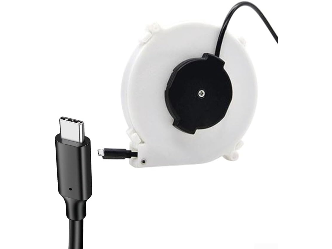 1.2 3 (1.2 Carretel Retrátil Automático Para Cabo De Dados Com Tampa)