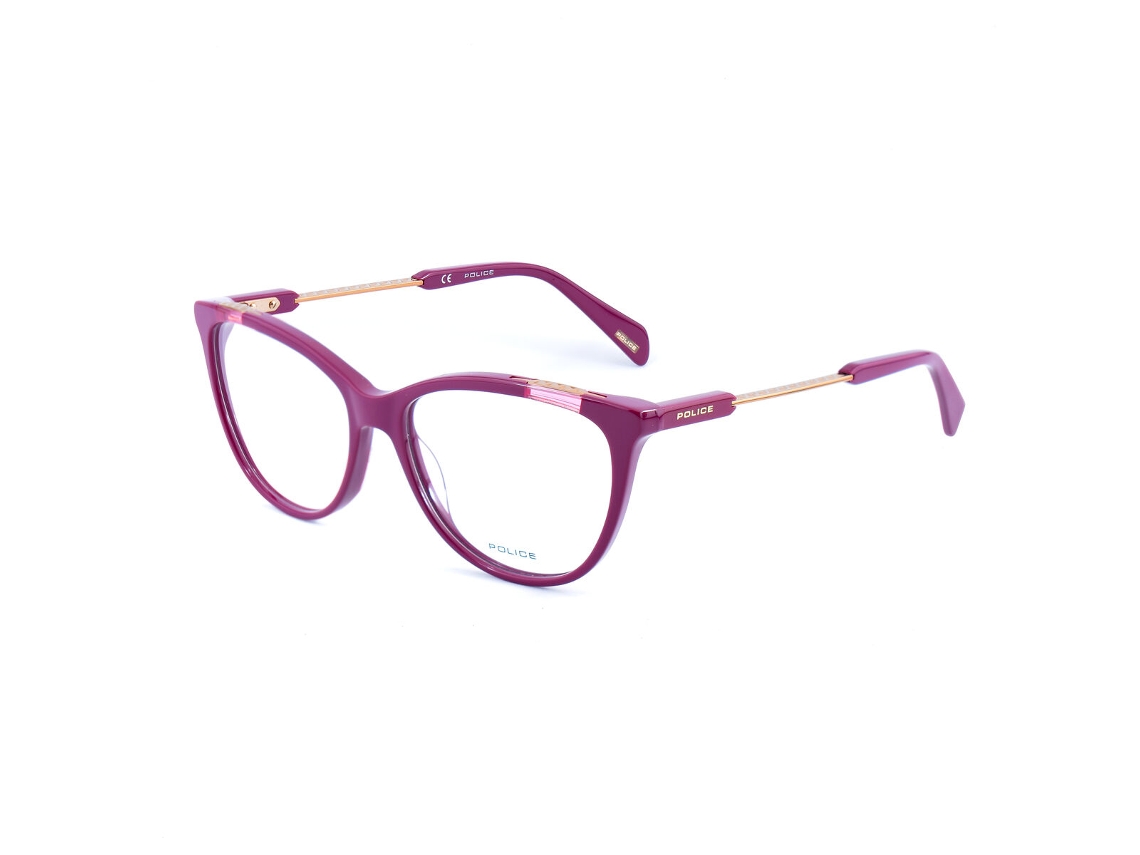 Armação de óculos feminina Police Vplc29-5407e4 (rosa - plástico - Ø 54 mm)
