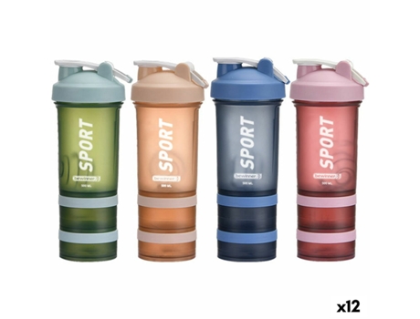 Garrafa De Água Bewinner 500 Ml 9,5 X 25,7 Cm (12 Unidades)