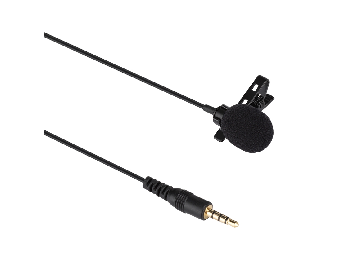 Microfone Lavalier R8 Omnidirecional Pequeno Para Gravacao Karaoke Celular