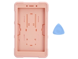 Capa Protetora Macia E Leve Para Tablet Galaxy Tab A, Disponível Em Várias Cores, Com Design Que Permite O Uso Sem As Mãos . Tuotuo (rosa)
