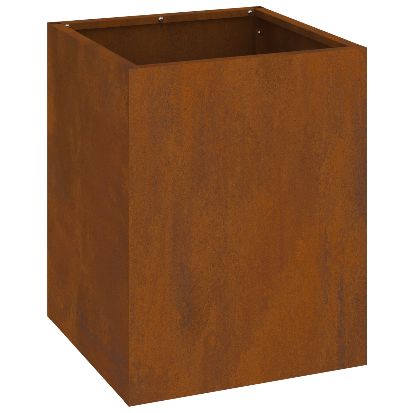 Conjunto 1 Decoração Para Jardim Vidaxl Castanho Aço (32 X 32 X 40 Cm)