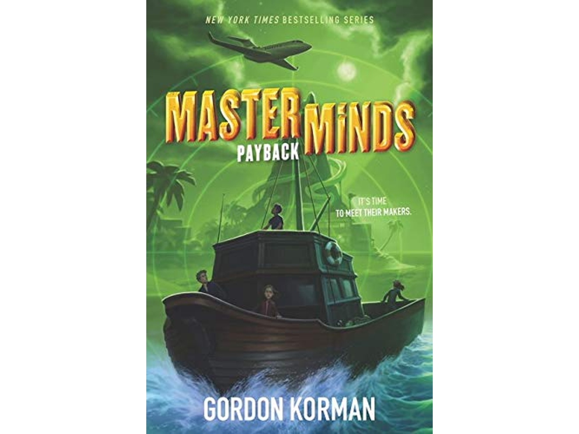 Livro Masterminds Payback de Gordon Korman (Inglês - Capa Dura)