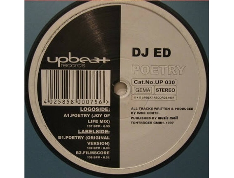 Vinil Poetry, Dj Ed Upbeat Records