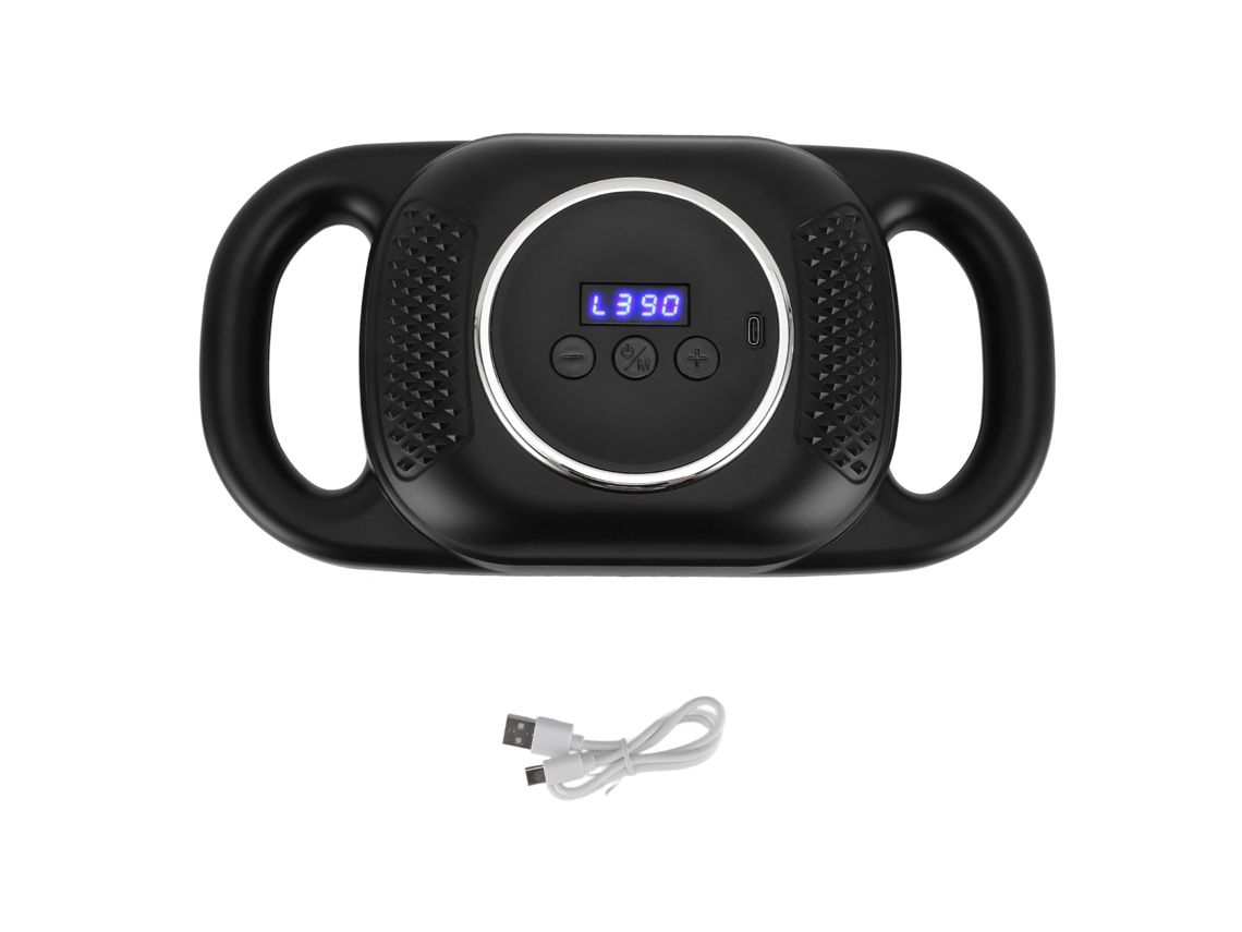 Massagador Muscular 6 Cabeças Recarregável 10 Modos Digital | S/MARCA