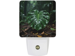 Luminária De Parede Com Sensor Crepuscular, Led Moderno 0,5 W Design