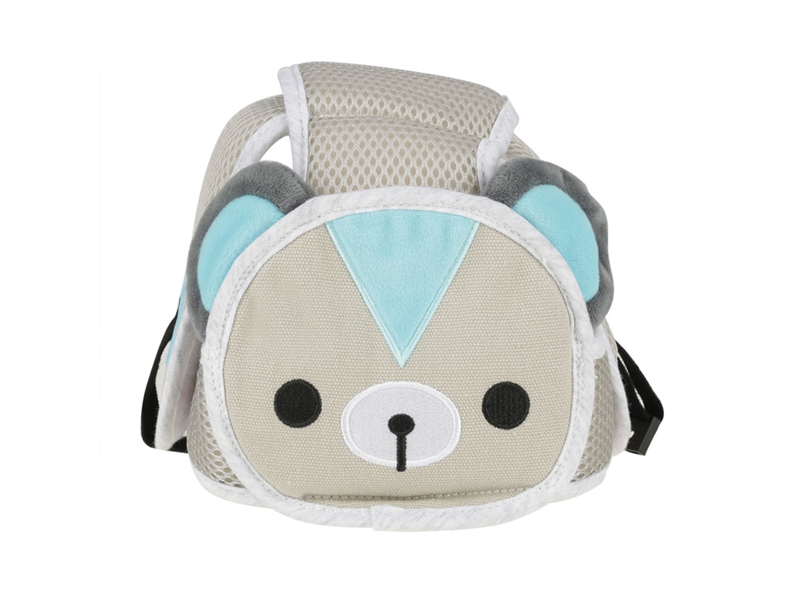 Primerox boné de Proteção Infantil Bebê Urso Macio Confortável para Andar e Rastejar