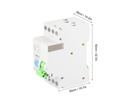 Laxiscreed Disjuntor Inteligente Wifi Com Controlo Remoto E Temporizador Programável