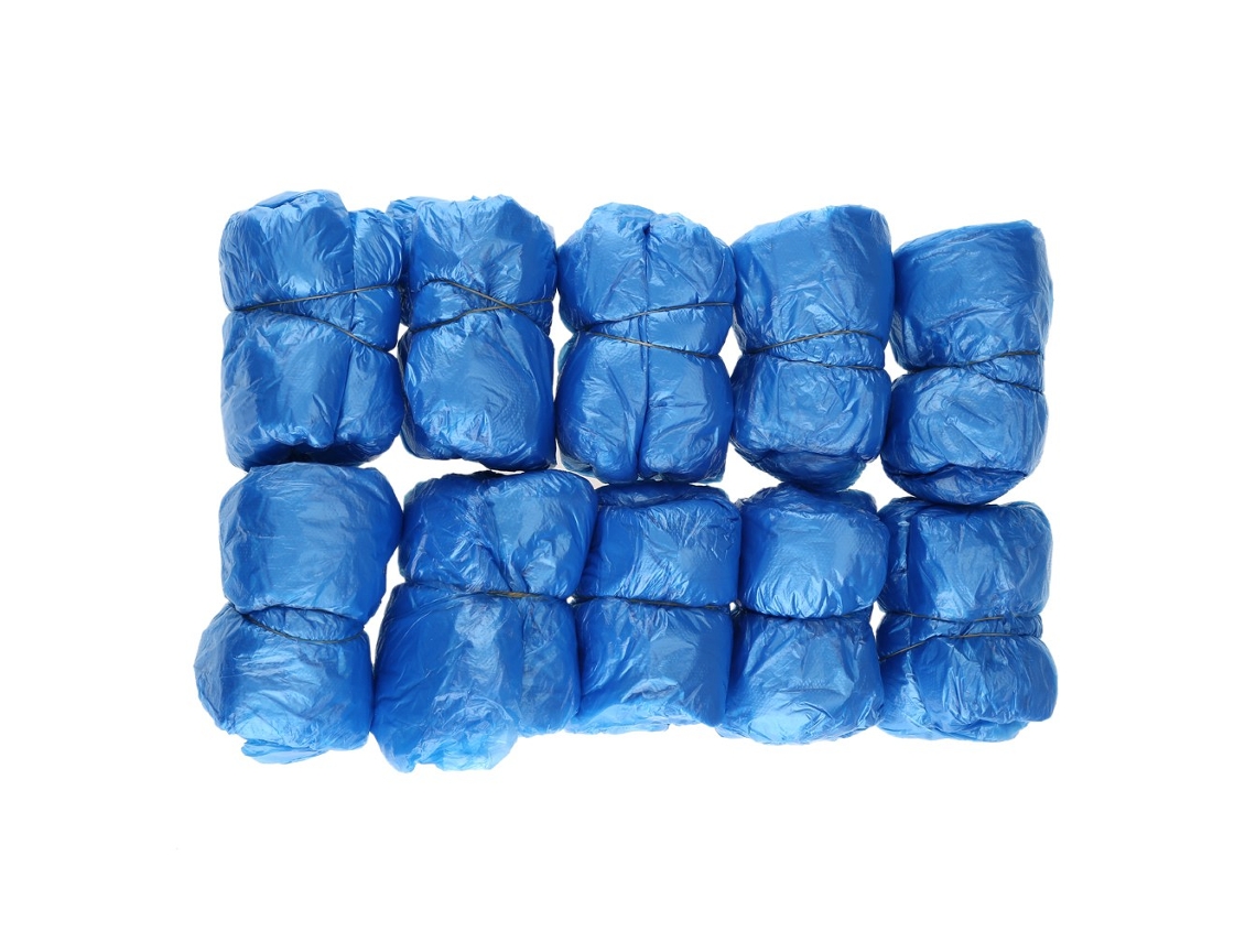 Capa de Sapato Descartável Azul 100 Peças LAXISCREED