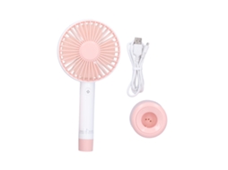 Ventilador Compacto Laxiscreed Com Bateria Integrada E Usb Para Uso Ao Ar Livre, Escritório Ou Casa