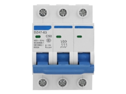 Disyuntor de Proteção Miniatura Dz47 63 3p 50a 400v