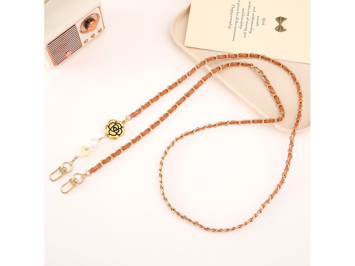 Lurelia Cordão Para Telemóvel Ajustável Anti-perda Com Pérolas 18 Cm Multicolorido