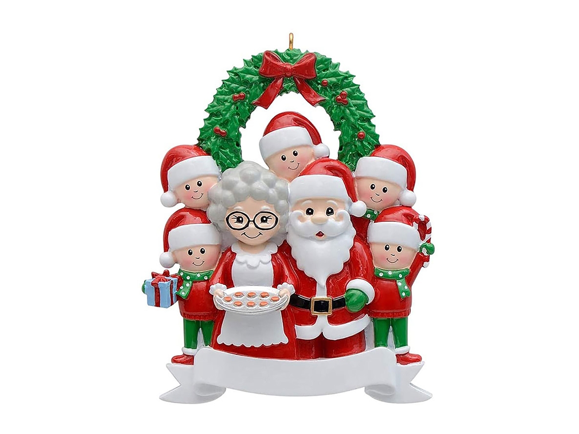 Laxiscreed Árvore De Natal Para 7 Pessoas Com Embalagem E Proteção De Bolha