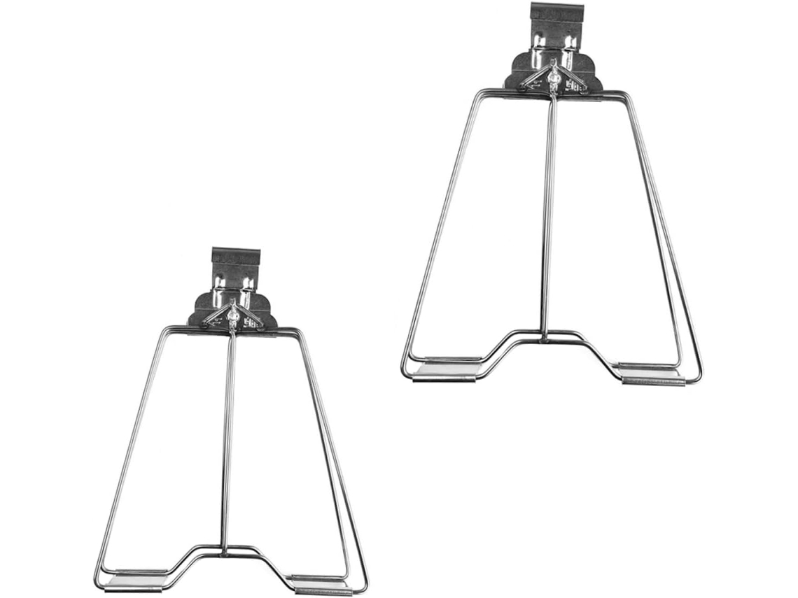 Pinças Para Grelhar Toddmomy, 2 Peças, Em Aço Inoxidável, Resistentes E Ideais Para Churrasco Frango Assado No Espeto