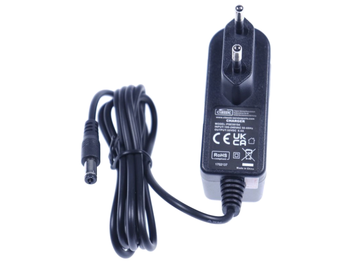 Carregador Compatível 32v, Dc, 0,4a, 12,8w, 5,5x2,1mm Sem Pino Central Pse50194eu