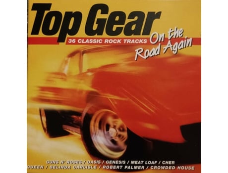 Cd Top Gear - On The Road Again Emi Tv