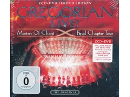 CD+DVD Gregorian - Masters Of Chant X - Masters Of Chant X - Final Chapter Tour (3CDs)