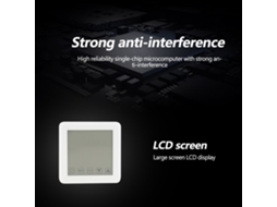 Controlador Termostático Digital Wifi com Ecrã Lcd