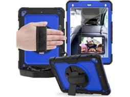 Capa Para Tablet Lurelia, Compatível Com I Pad 10.9 10th 2022, Azul Escuro, Nylon, Suporte Para Caneta
