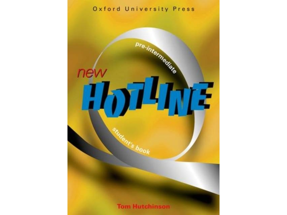 Livro New Hotline de Tom Hutchinson (Inglês)