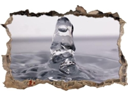 Adesivos de parede Gougeltd Wonderful Water Drop com efeito 3D para decoração de quarto infantil, 72x113cm
