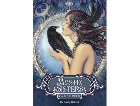 Livro mystic sisters oracle deck de emily balivet (inglês)