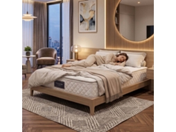 Lazyspace Colchão De Molas Ensacadas 90x200x25 Cm Ergonomico E Respirável - Branco