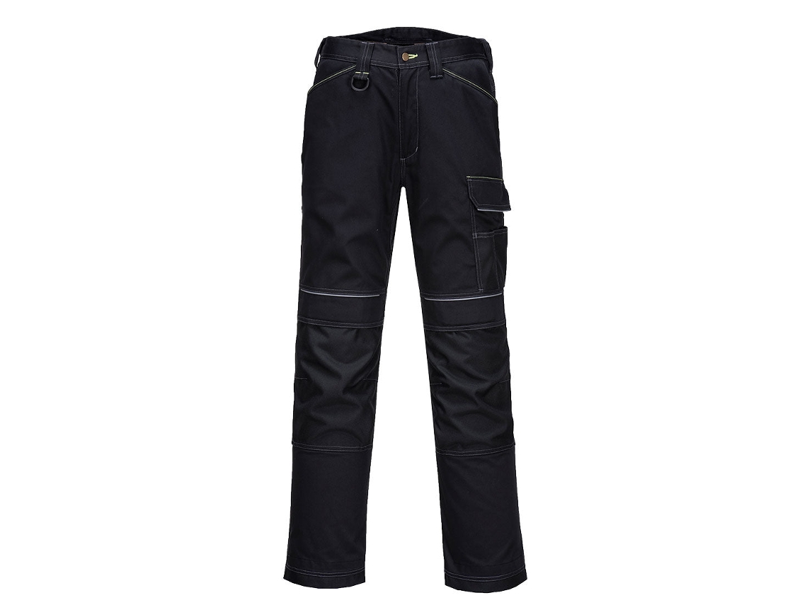 Calças De Trabalho Pw3: Conforto E Durabilidade Preto / 30